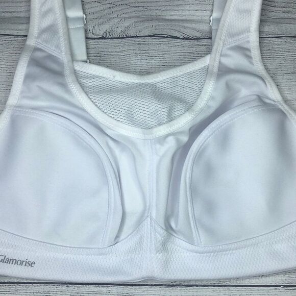 Glamorise The Cami Medium Support Sports Bra Size 34C - Picture 4 of 10